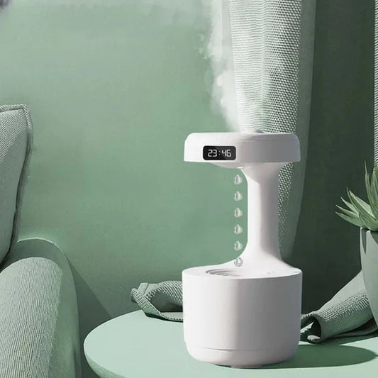 Umidificador e Difusor de Aromas- Decoração com Efeito Anti-Gravidade original
