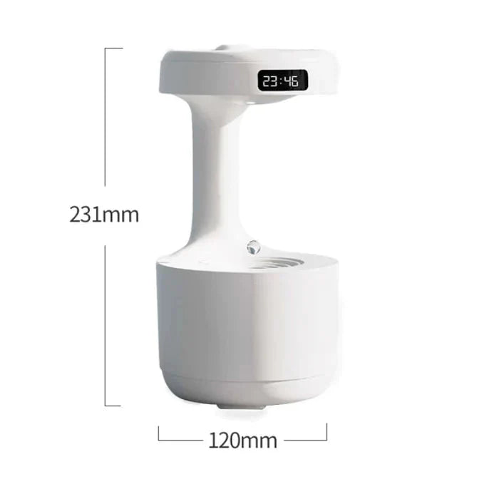 Umidificador e Difusor de Aromas- Decoração com Efeito Anti-Gravidade original