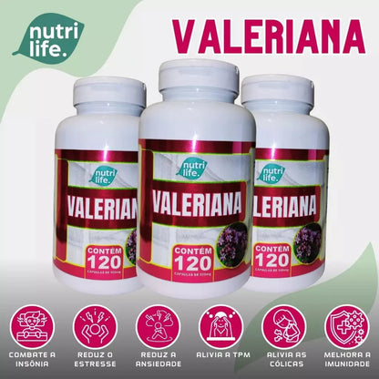 Valeriana Original - Bem-Estar Natural para Noites Tranquilas