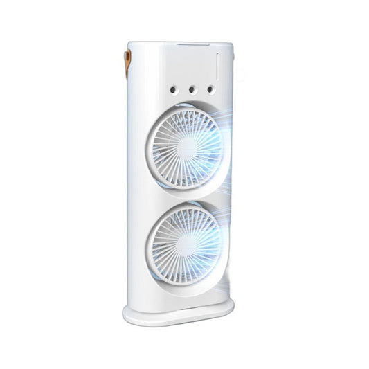 Mini Climatizador de Ar Portátil com Ventilador Duplo